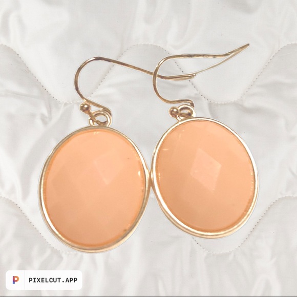 Cute coral/pink earrings! - Picture 1 of 1